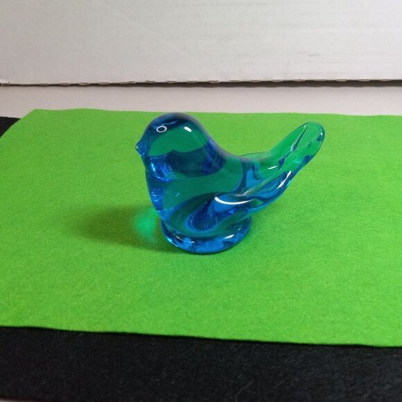 Vintage Blue Bird of Happiness, Signed Leo Ward 1992 - Picture 2 of 7